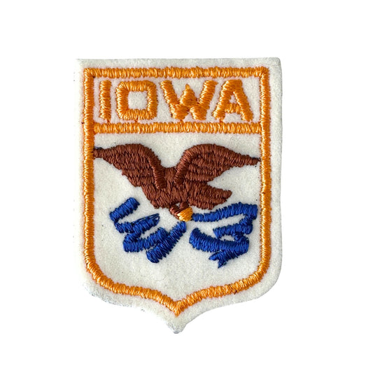 Iowa State Emblem Vintage Patch