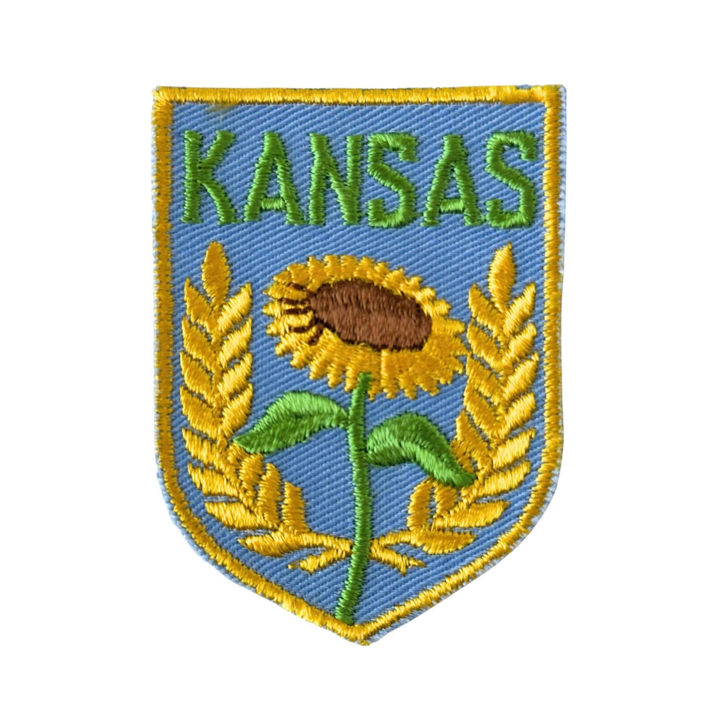 Kansas Sunflower Vintage Patch