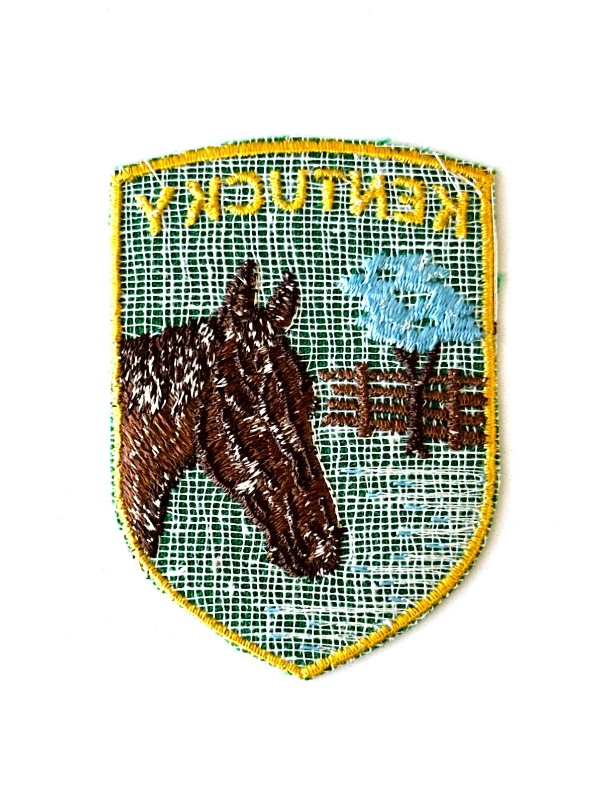 Kentucky Horse Green Vintage Patch