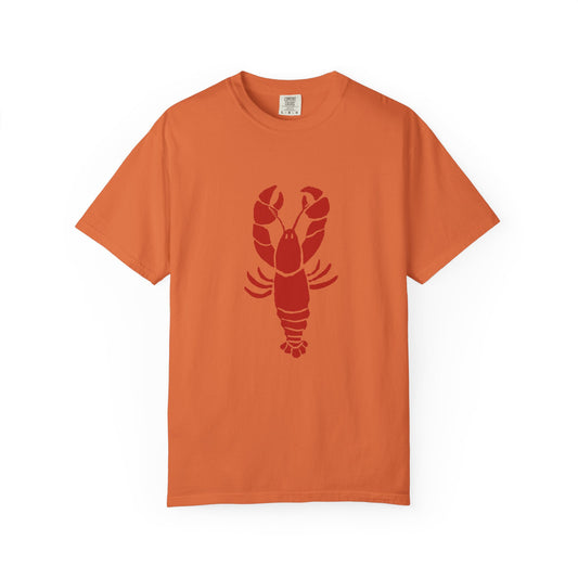 Lobster Adult Unisex T-Shirt Red Lobster Burnt Orange or Mint