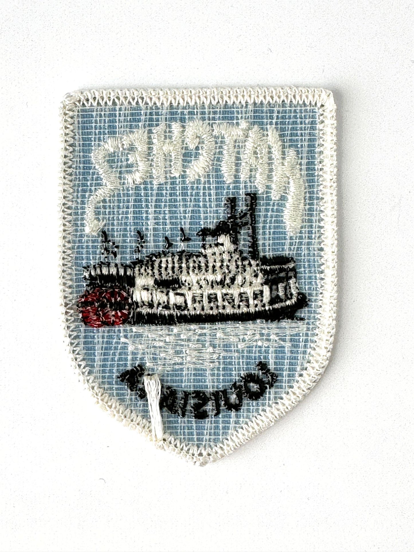Louisiana Natchez Riverboat Vintage Patch