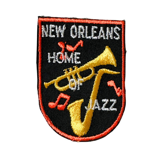 Louisiana New Orleans Home of Jazz Vintage Patch