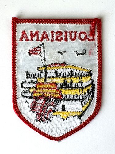 Louisiana Riverboat Vintage Patch