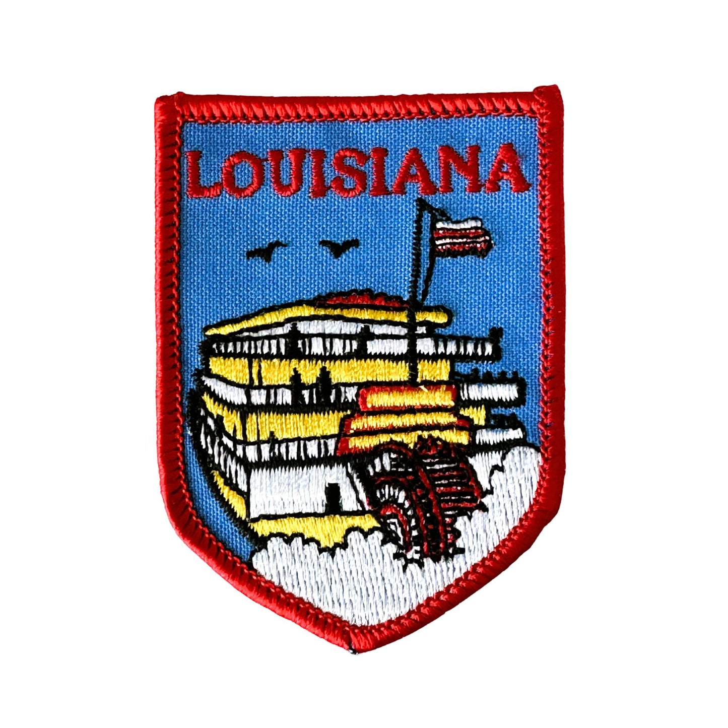 Louisiana Riverboat Vintage Patch