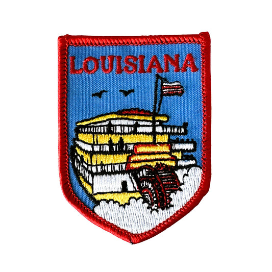 Louisiana Riverboat Vintage Patch