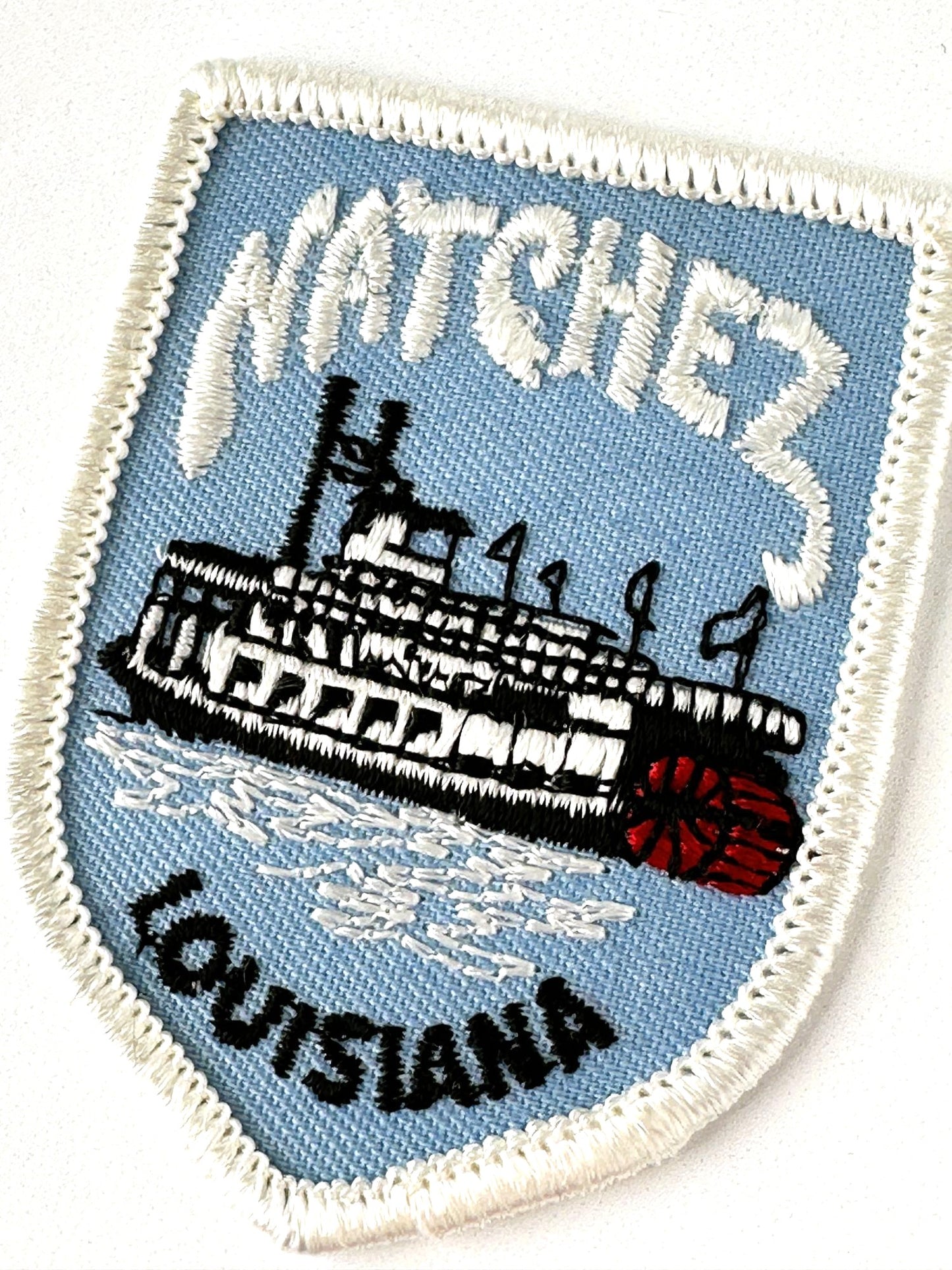 Louisiana Natchez Riverboat Vintage Patch