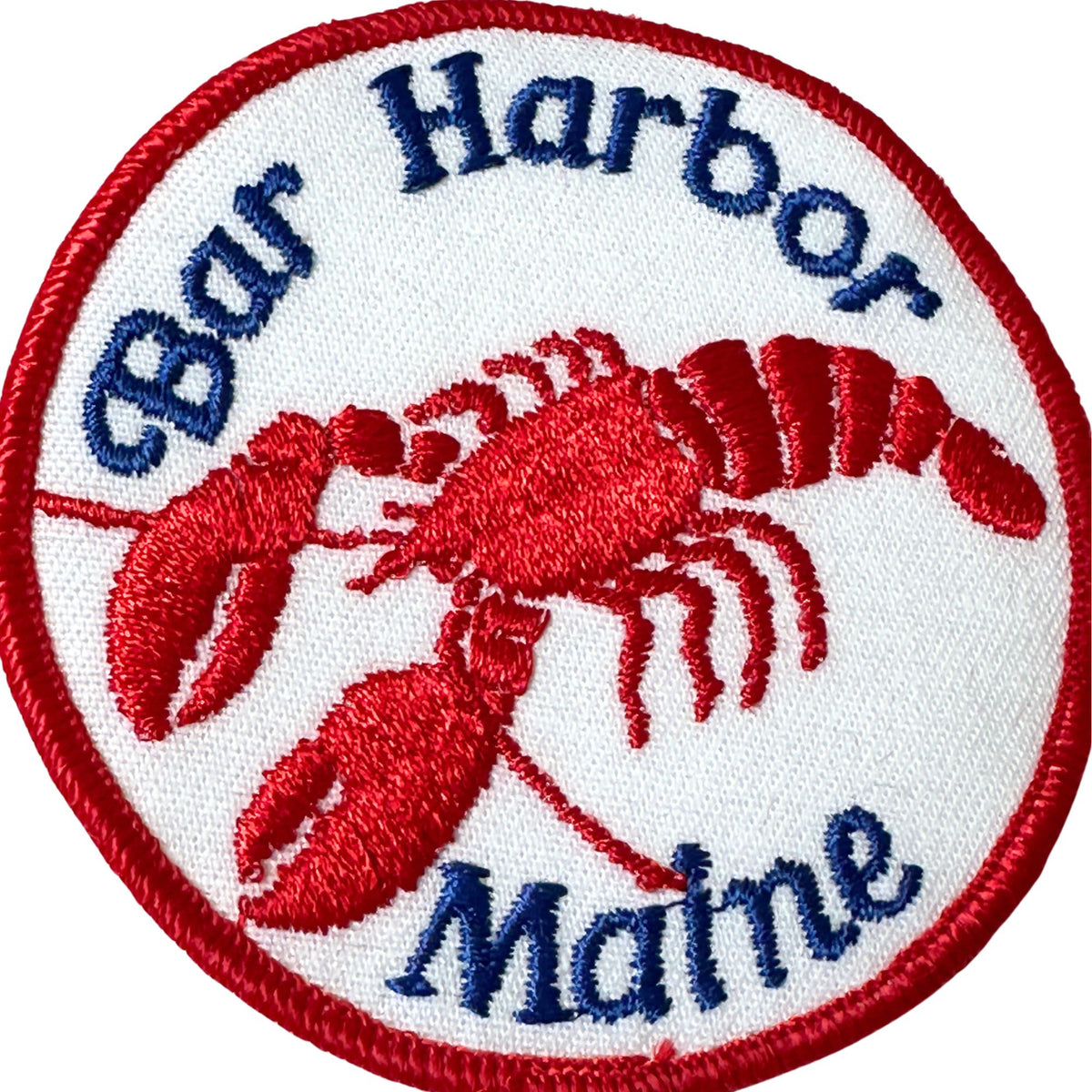 Maine Bar Harbor Lobster Large Vintage Patch