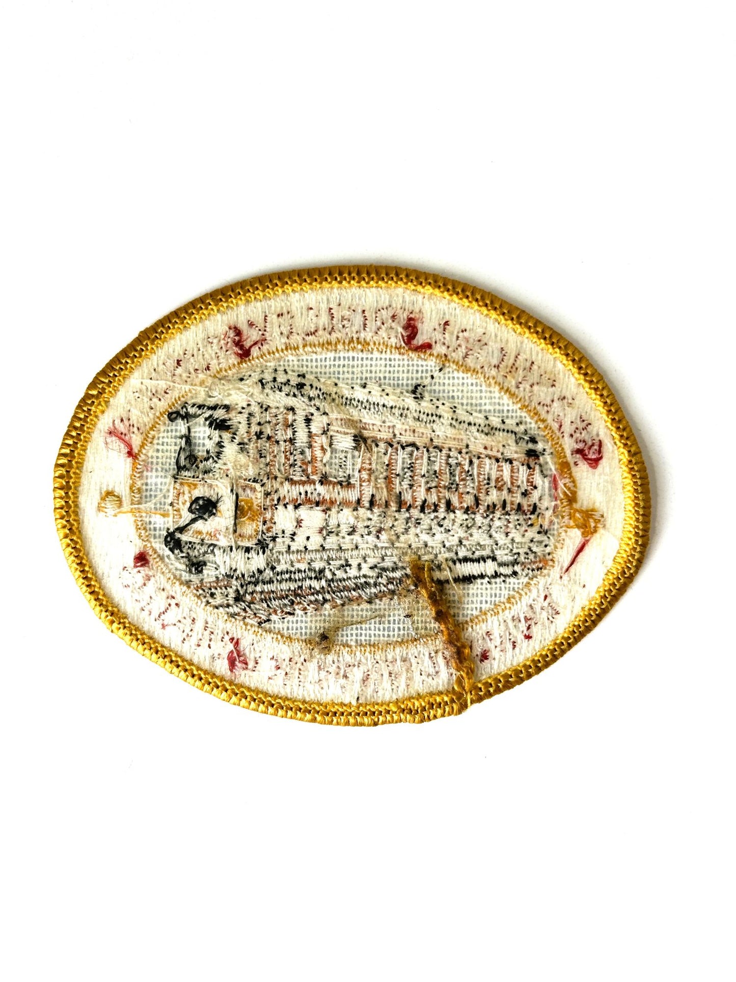 Maine Kennebunkport Seashore Trolley Museum Vintage Patch