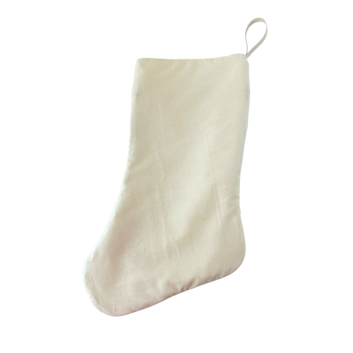 Maine Portland Head Light Nautical Vintage Hand Printed Linen Freshly Sewn Stocking