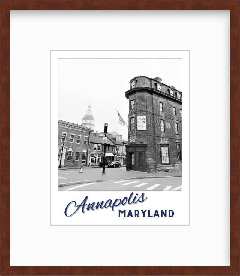 Maryland Annapolis Giclee Travel Print