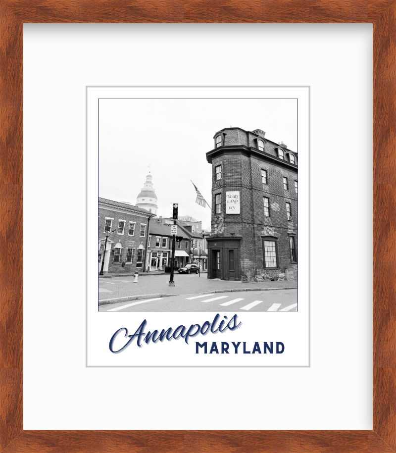 Maryland Annapolis Giclee Travel Print