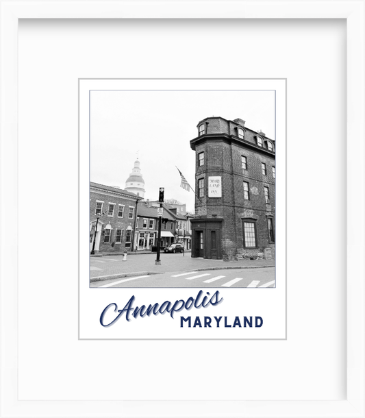 Maryland Annapolis Giclee Travel Print