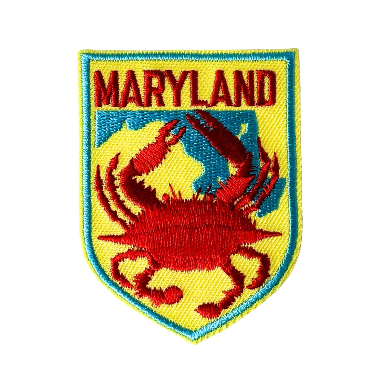 Maryland Red Crab Vintage Patch