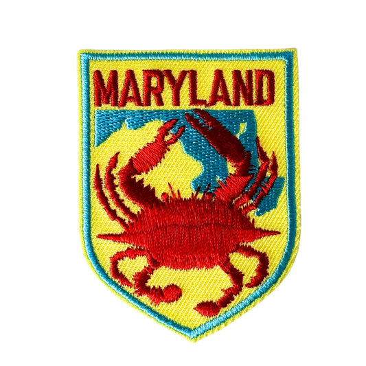 Maryland Red Crab Vintage Patch