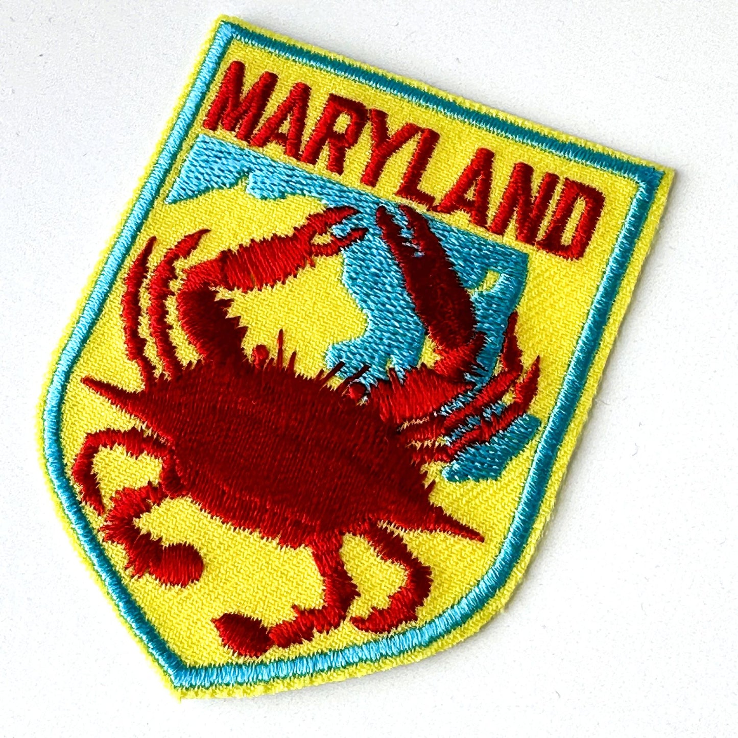 Maryland Red Crab Vintage Patch