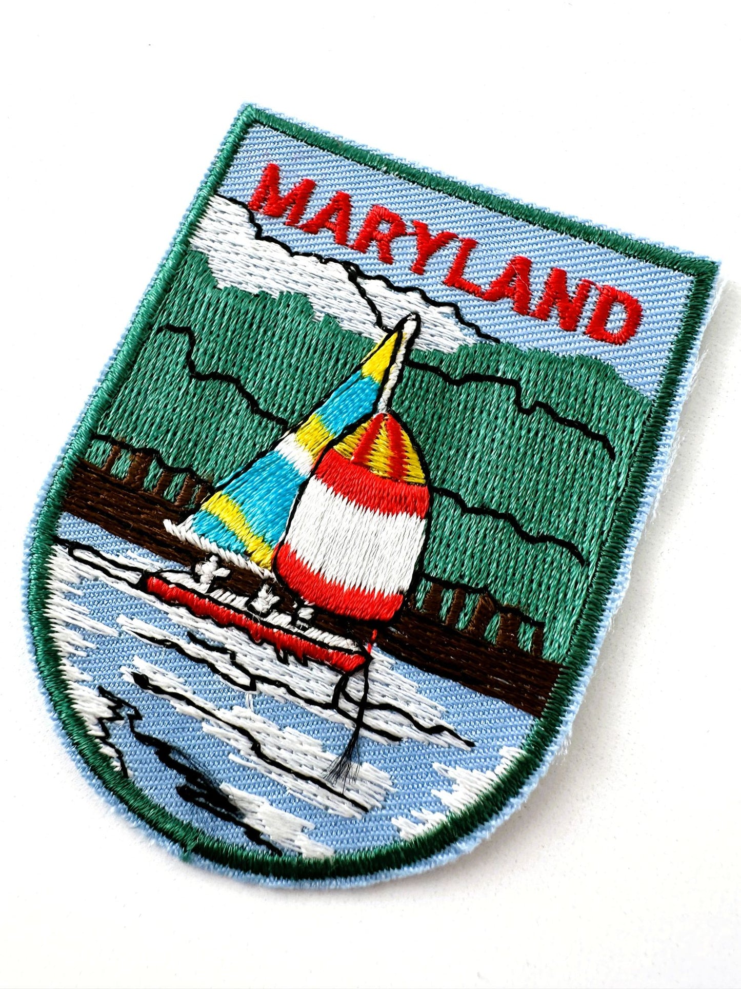 Maryland Sailboat Vintage Patch