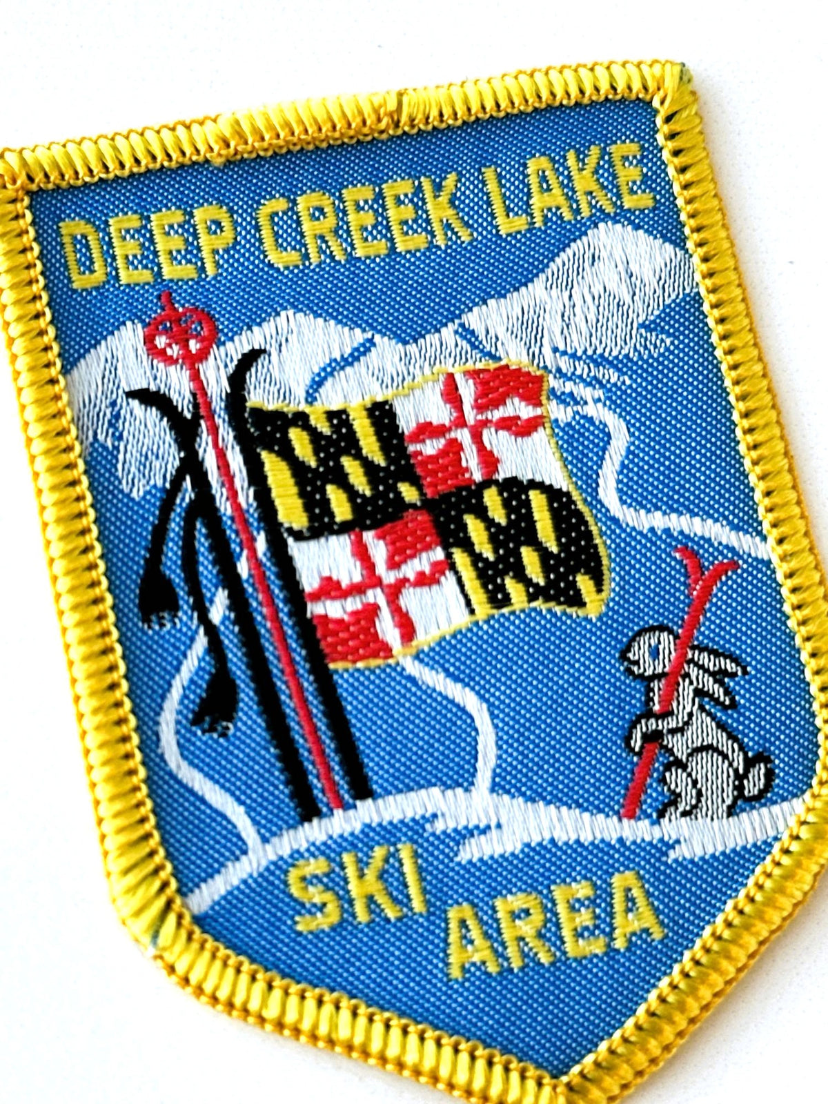Maryland Deep Creek Lake Ski Area Vintage Patch