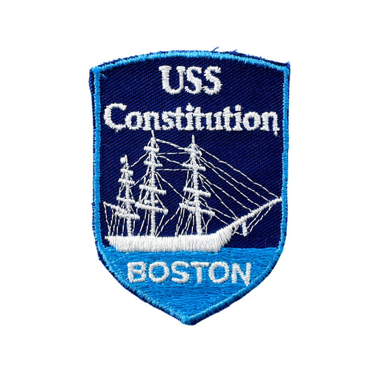 Massachusetts Boston USS Constitution Vintage Patch