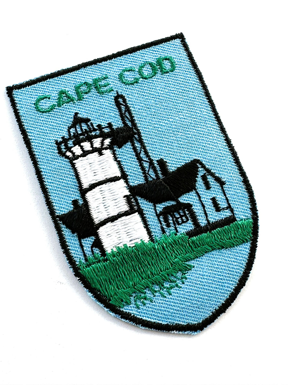 Massachusetts Cape Cod Nobska Lighthouse Vintage Patch