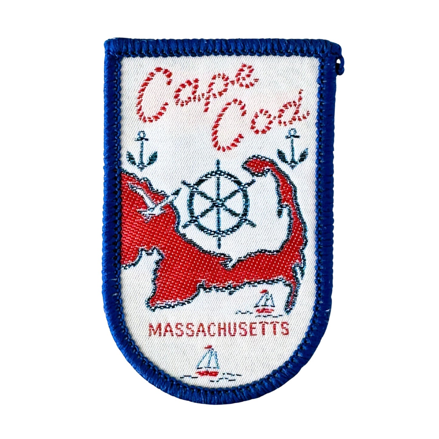 Massachusetts Cape Cod Retro Sparkle Vintage Patch
