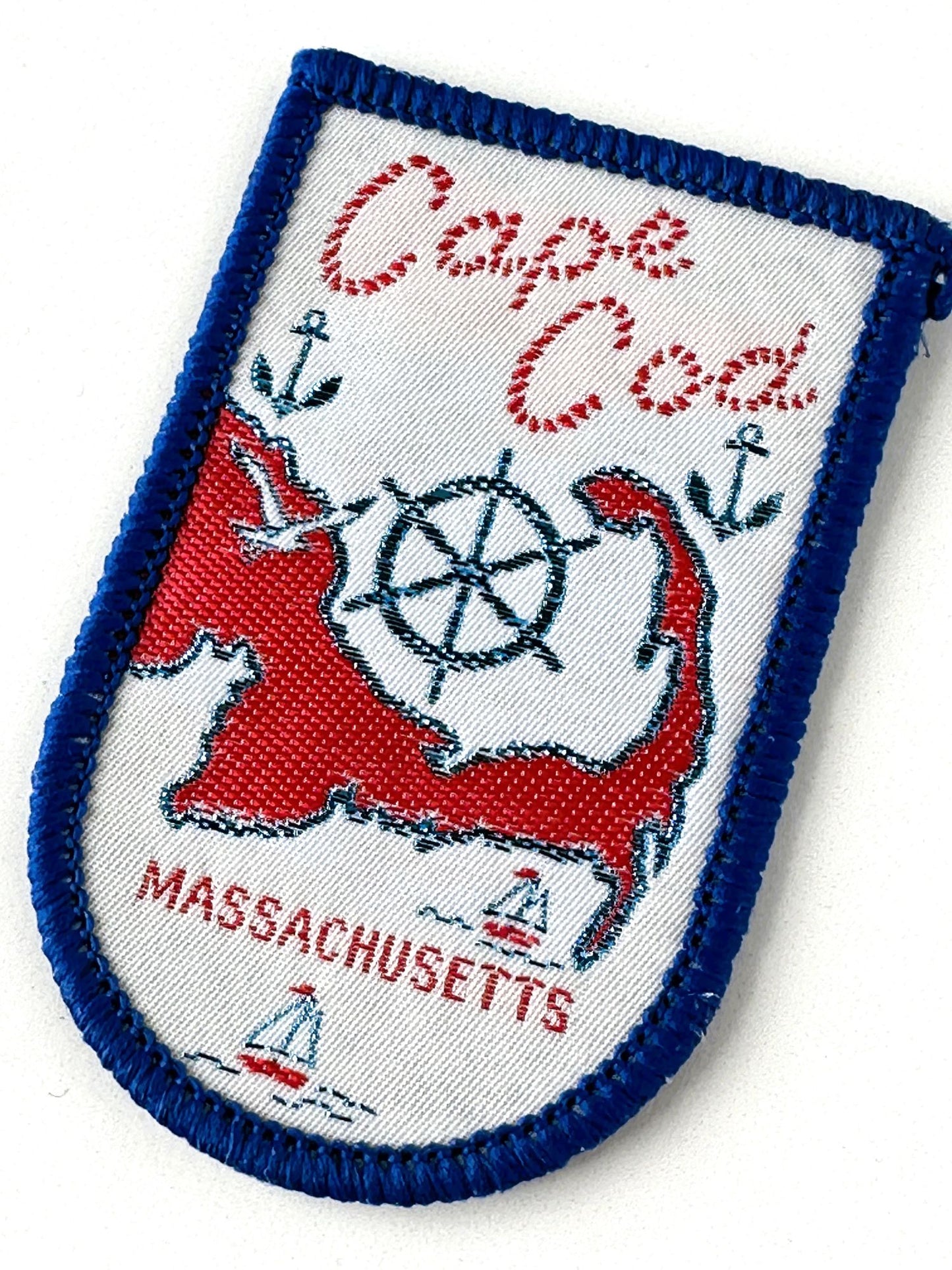 Massachusetts Cape Cod Retro Sparkle Vintage Patch