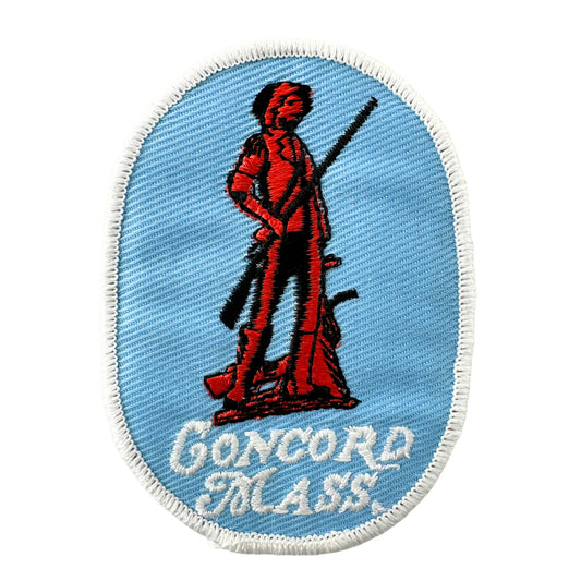 Massachusetts Concord Colonial Large Vintage Patch