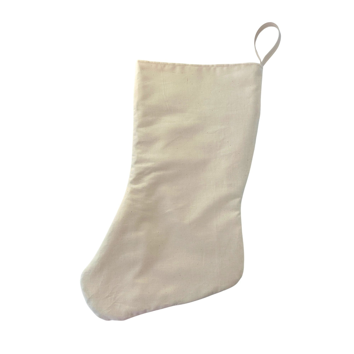 Massachusetts Historic Vintage Hand Printed Linen Freshly Sewn Stocking