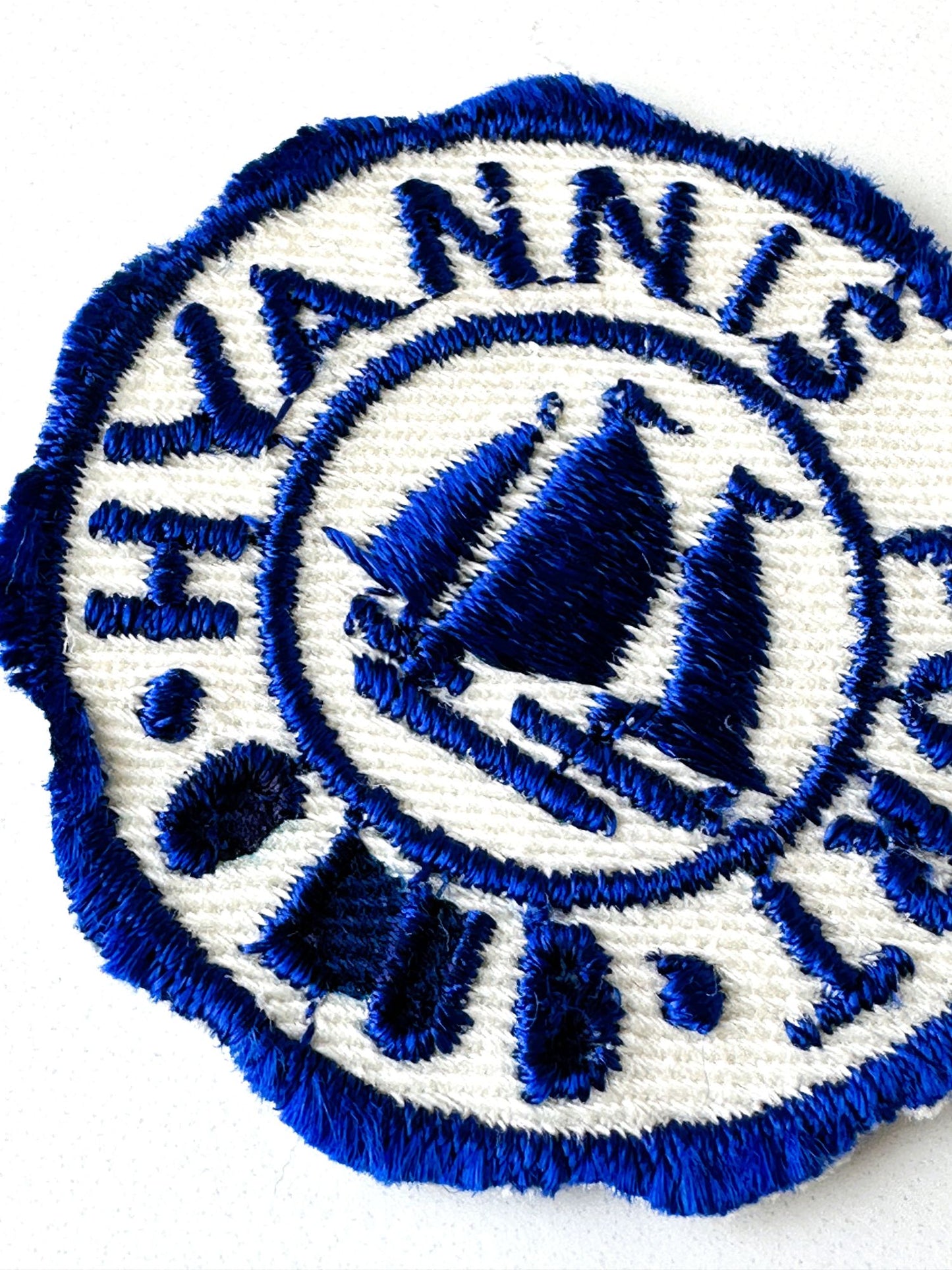 Massachusetts Hyannis Port Club Vintage Patches set of 2