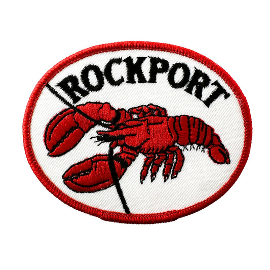 Massachusetts Rockport Lobster Large Vintage Patch