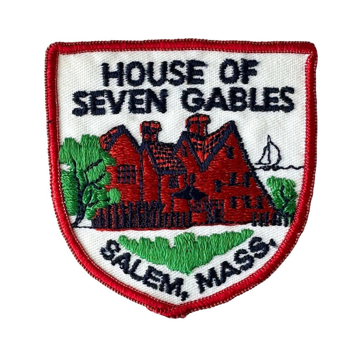 Massachusetts Salem House of Seven Gables Large Vintage Patch