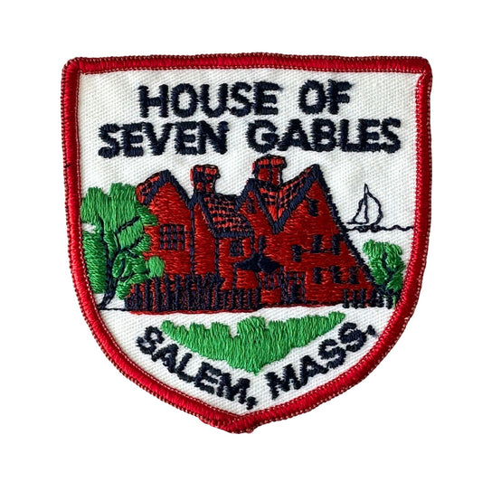 Massachusetts Salem House of Seven Gables Large Vintage Patch