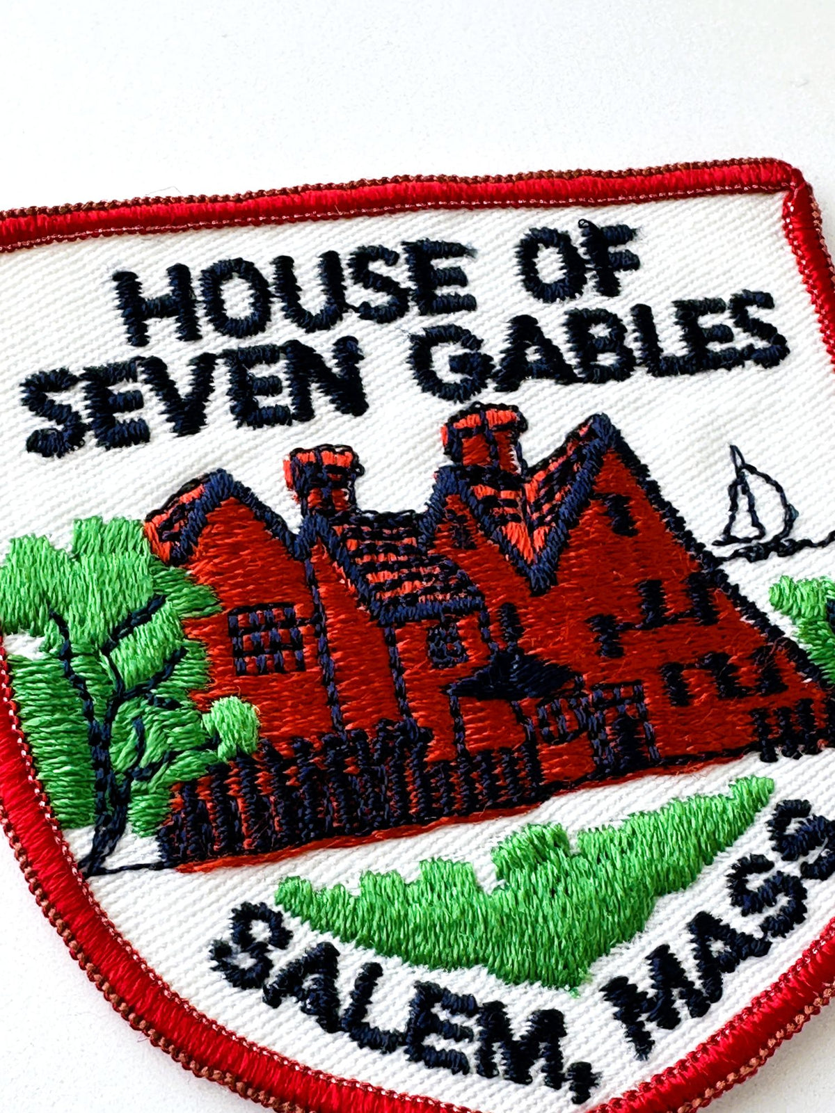 Massachusetts Salem House of Seven Gables Large Vintage Patch