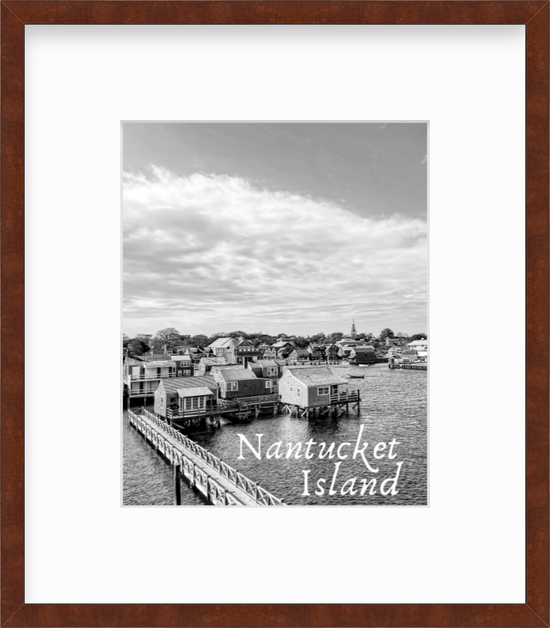 Massachusetts Nantucket Island Giclee Travel Print