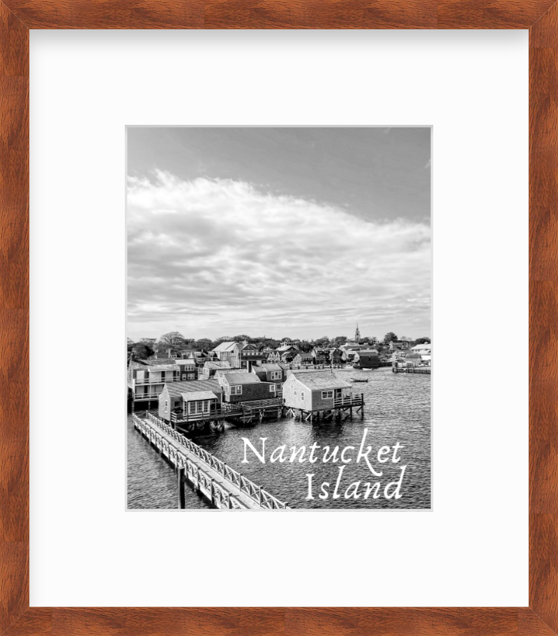 Massachusetts Nantucket Island Giclee Travel Print