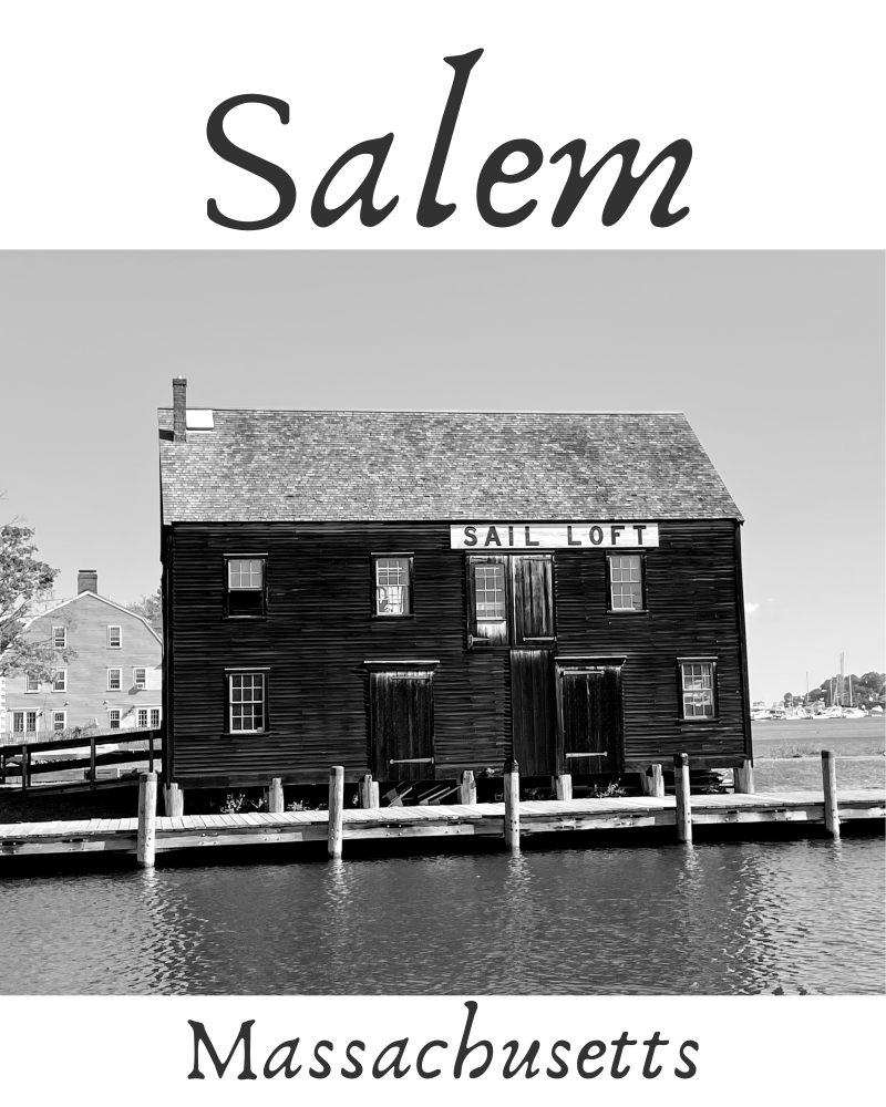 Massachusetts Salem Sail Loft Docks Giclee Travel Print
