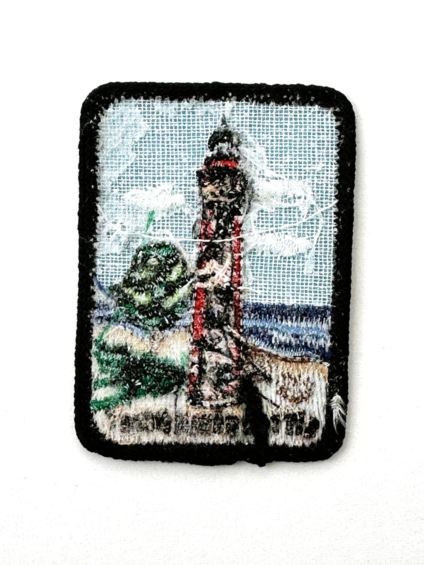 Michigan Little Sable Point Lighthouse Small Vintage Patch