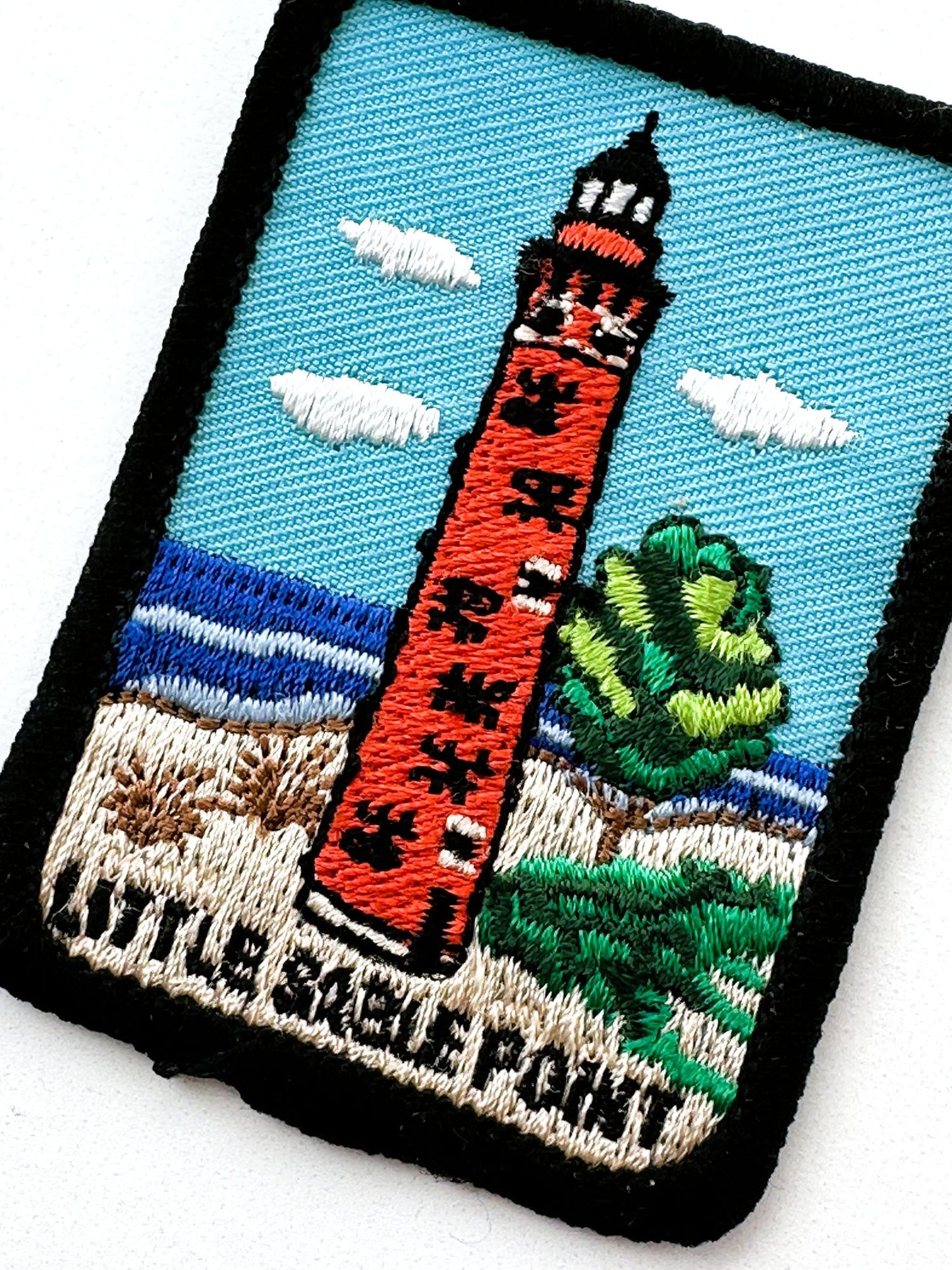 Michigan Little Sable Point Lighthouse Small Vintage Patch