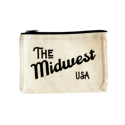 Midwest USA Zipper Pouch Bag