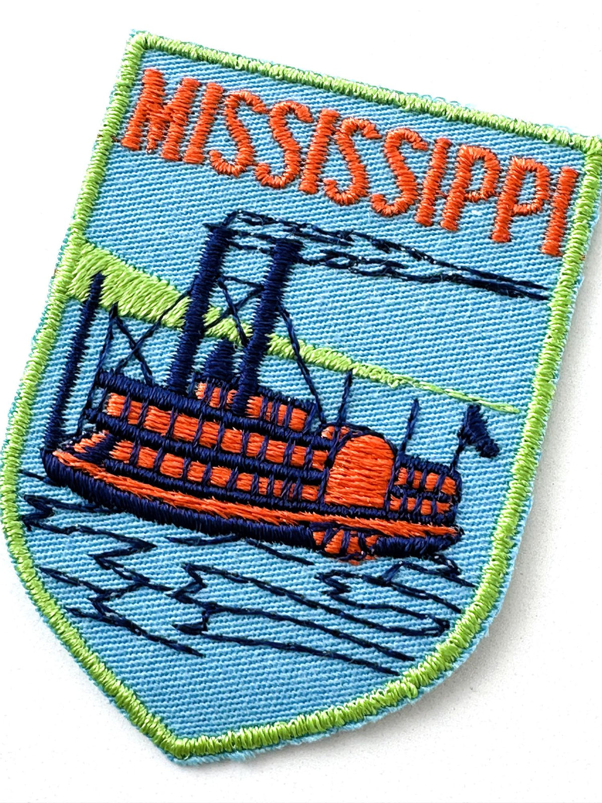 Mississippi Riverboat Vintage Patch