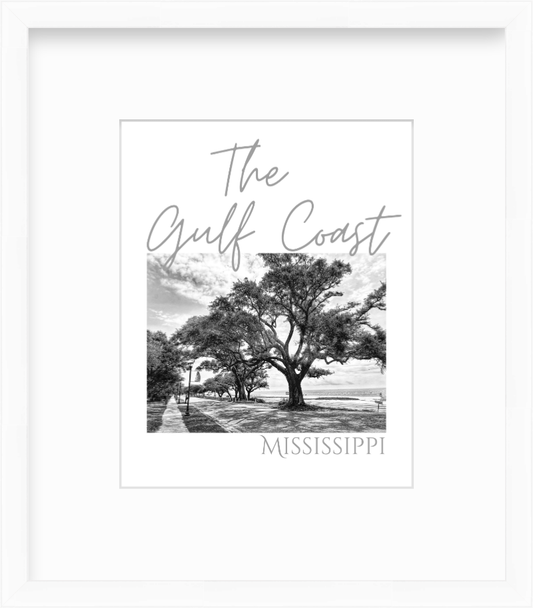 Mississippi Gulf Coast Scenic Drive Giclee Travel Print