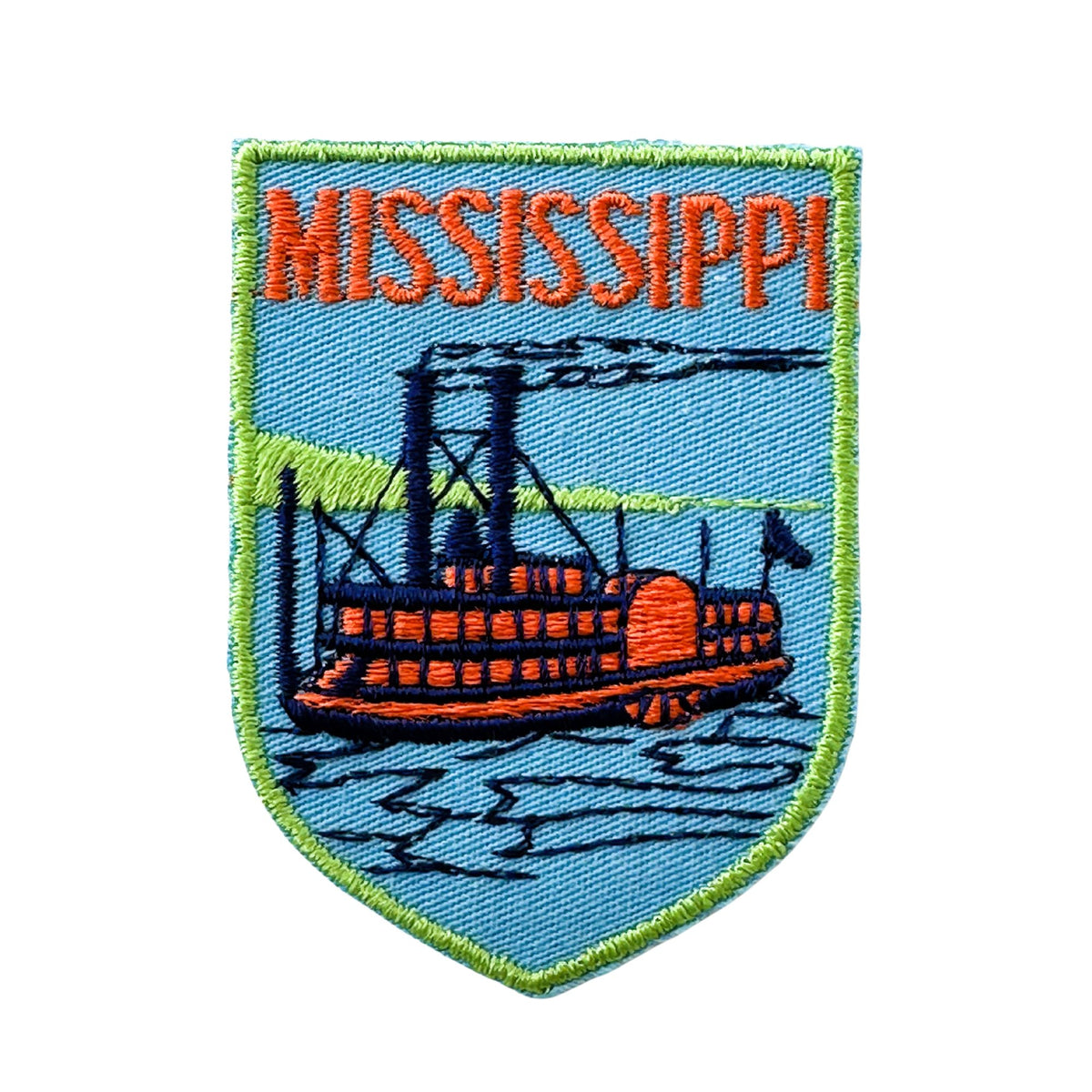 Mississippi Riverboat Vintage Patch