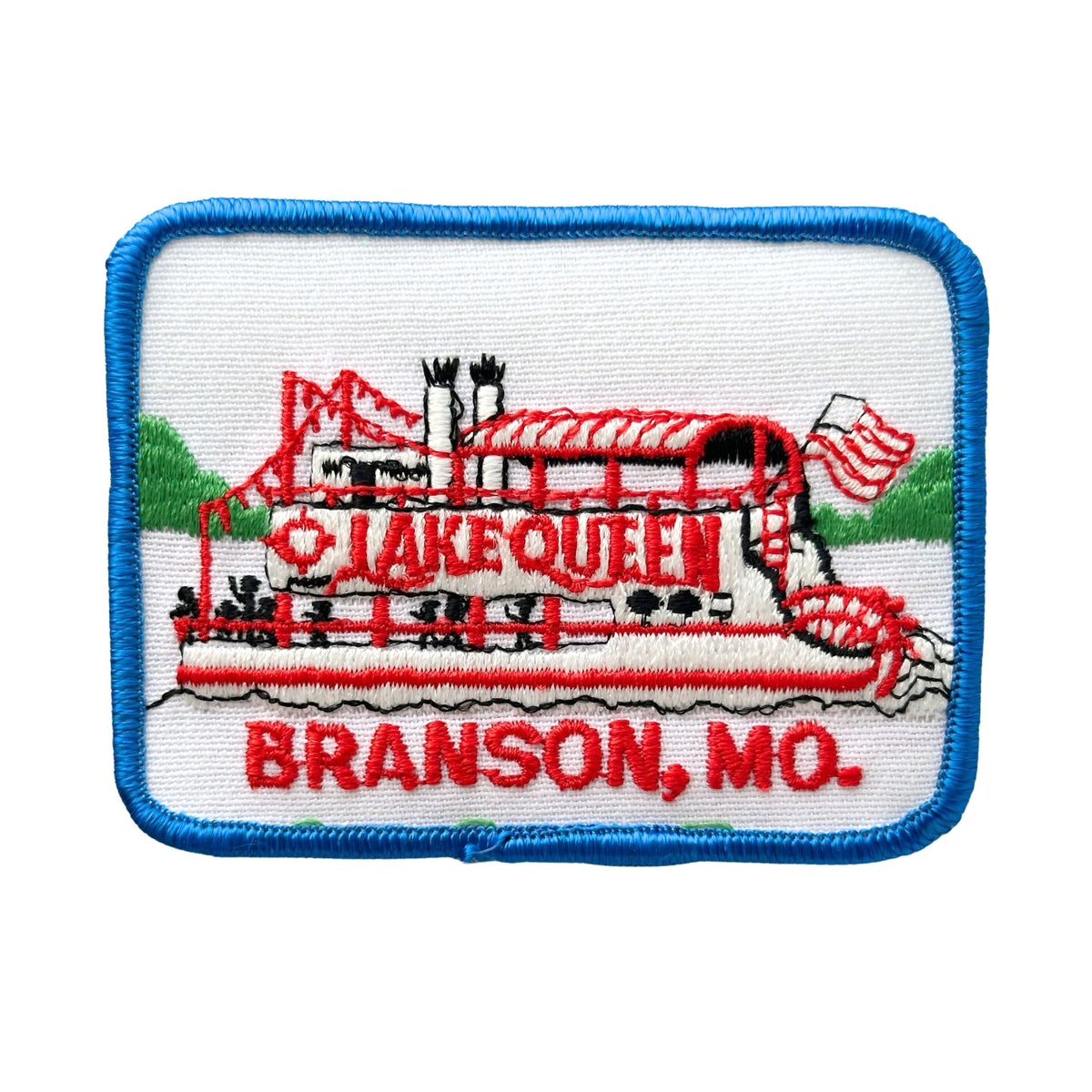 Missouri Branson Lake Queen Boat Vintage Patch