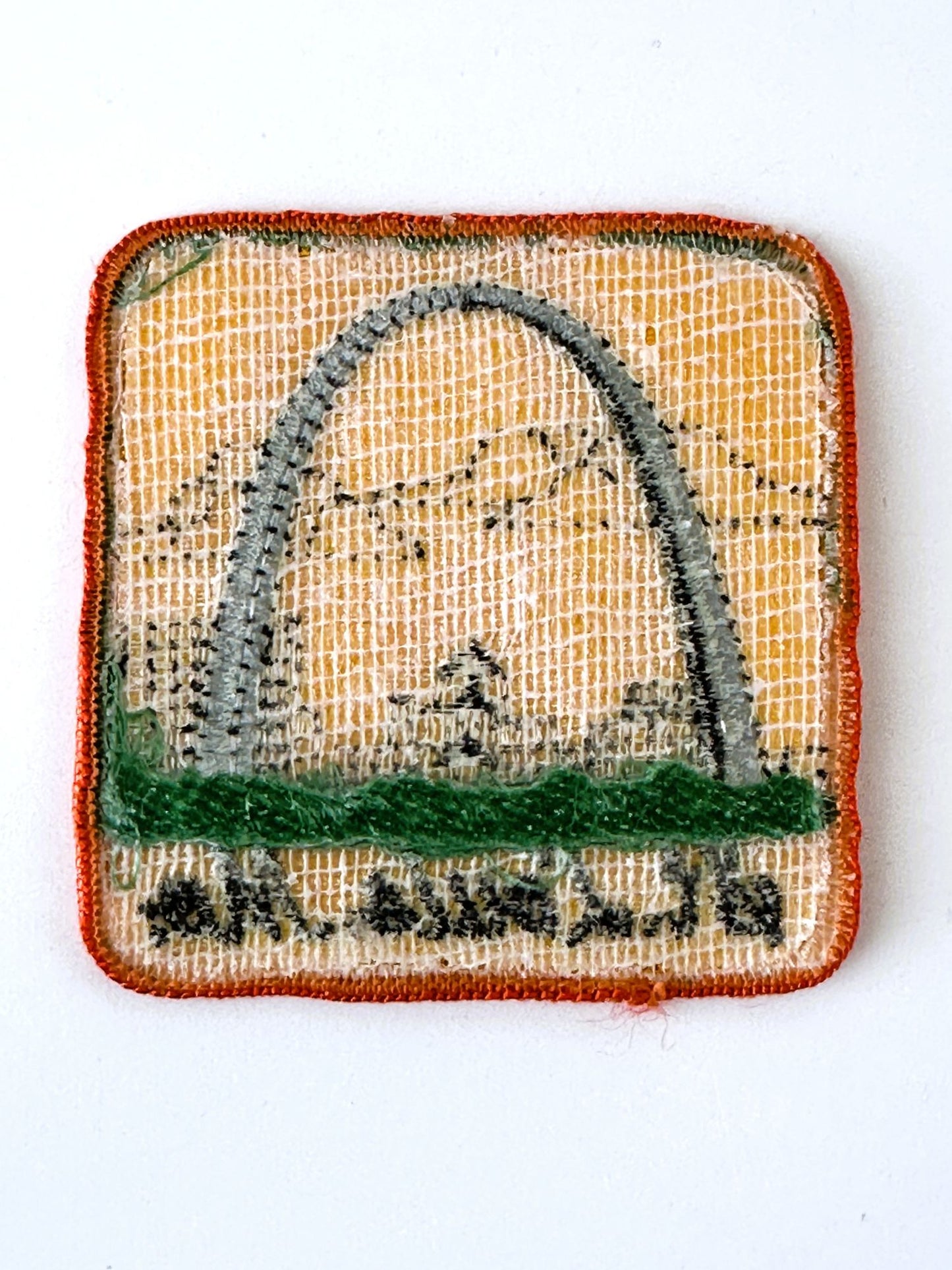 Missouri St. Louis Arch Large Vintage Square Patch