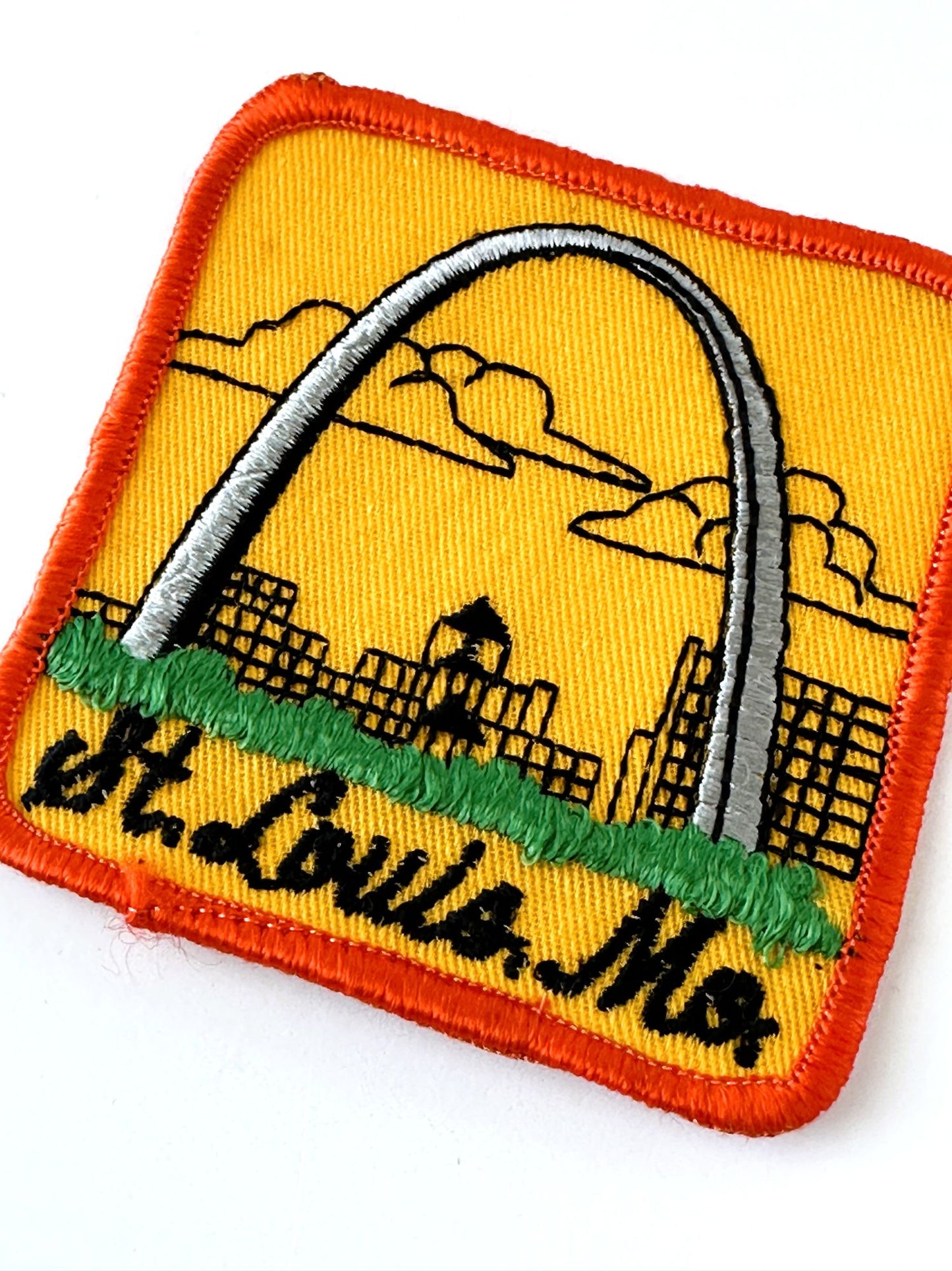Missouri St. Louis Arch Large Vintage Square Patch