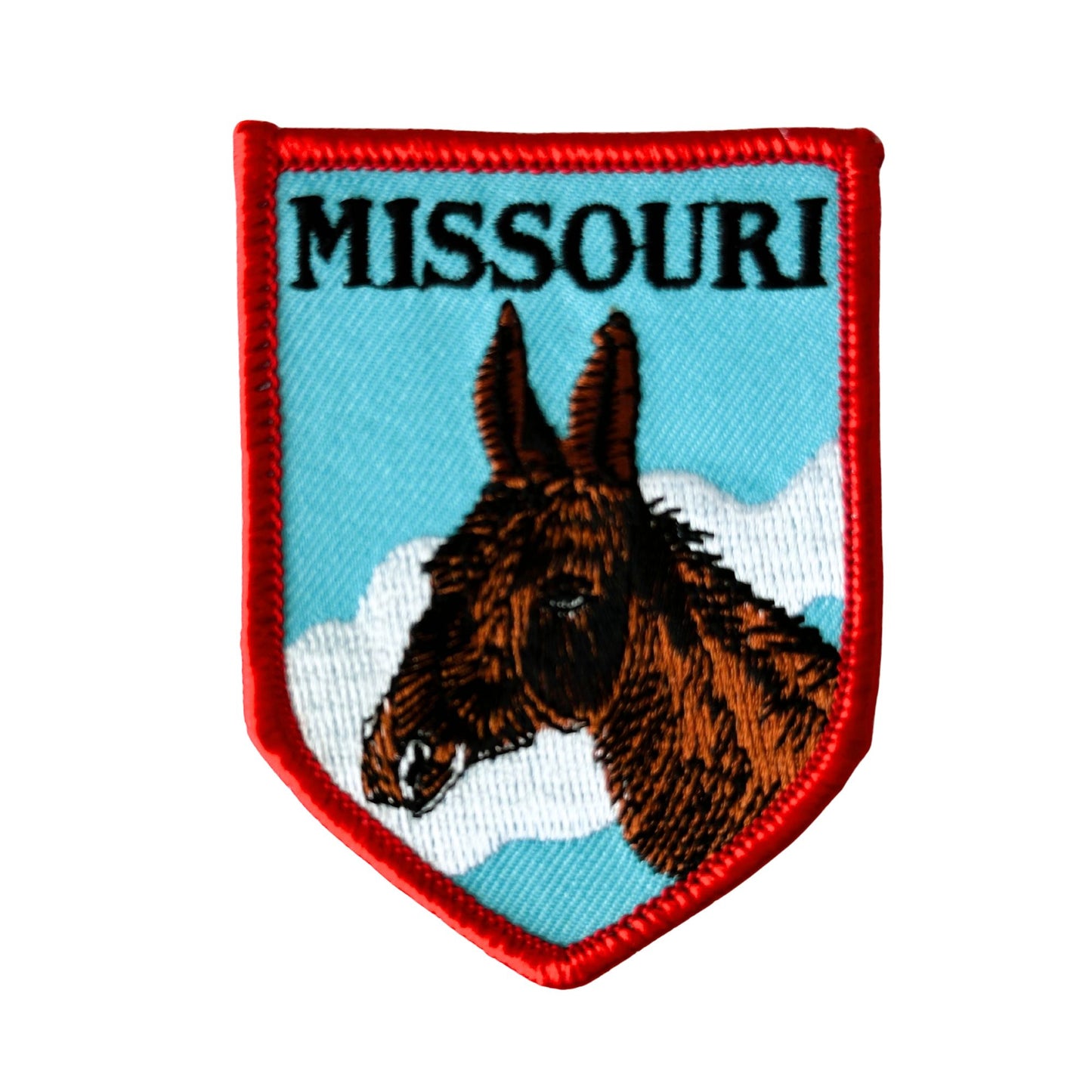 Missouri State Mule Vintage Patch