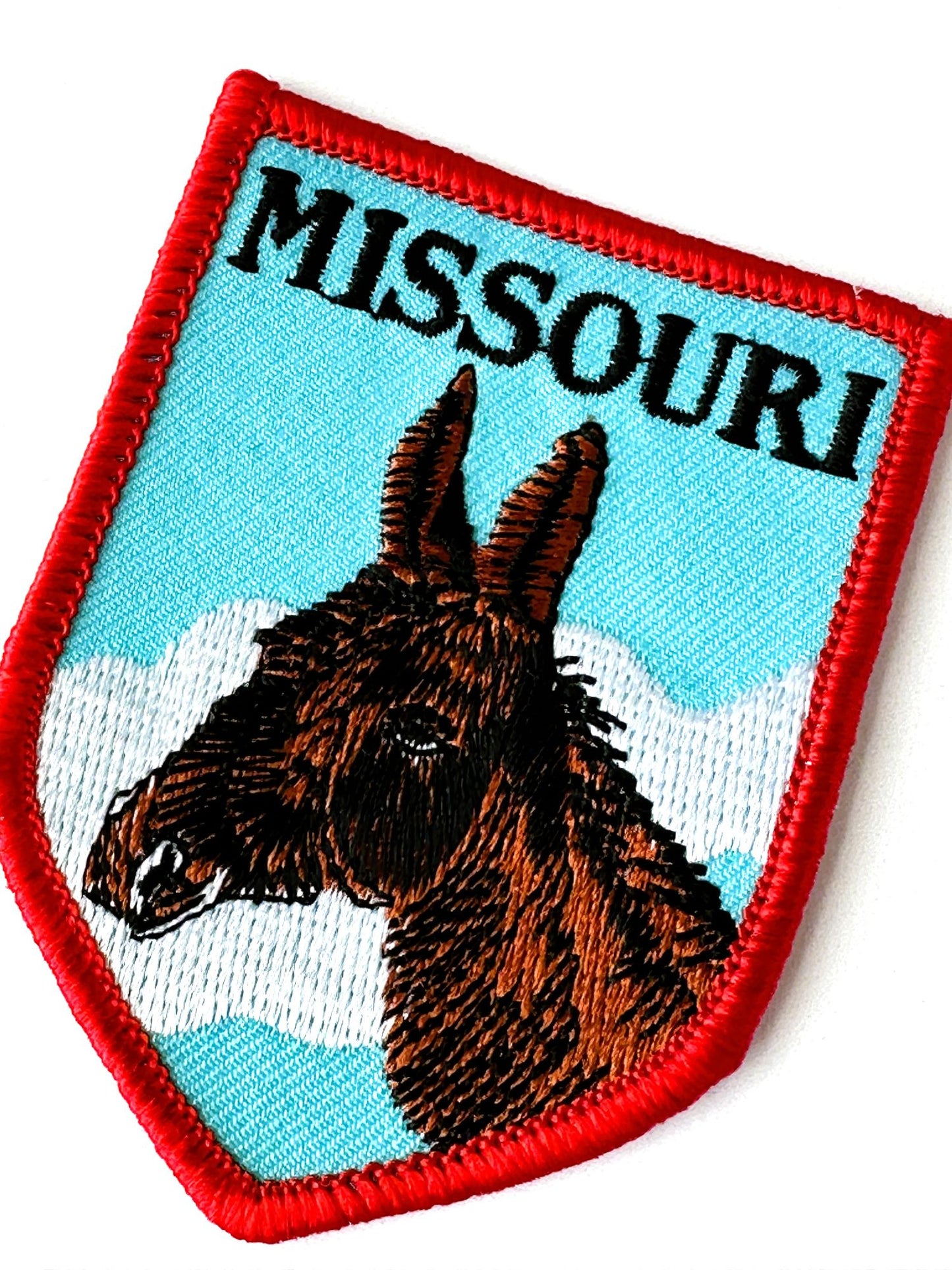 Missouri State Mule Vintage Patch