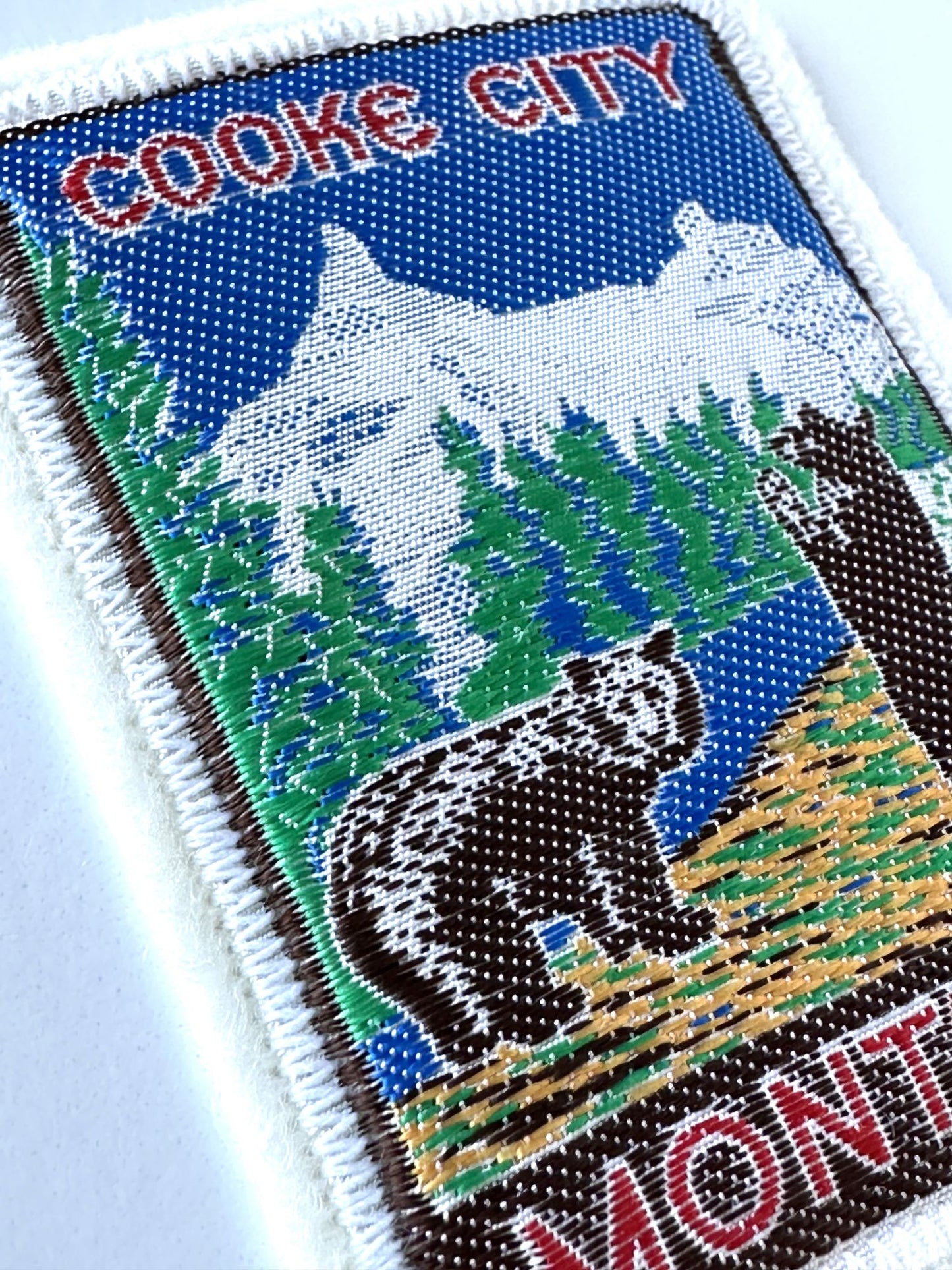 Montana Cooke City Bears Vintage Patch