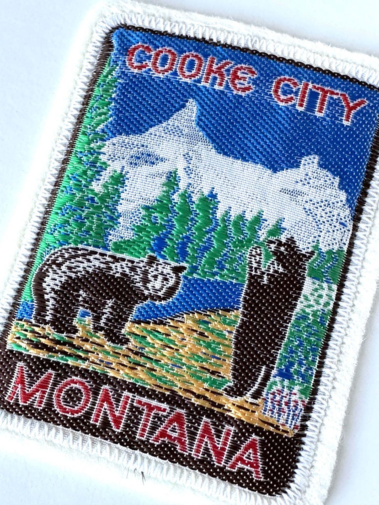 Montana Cooke City Bears Vintage Patch