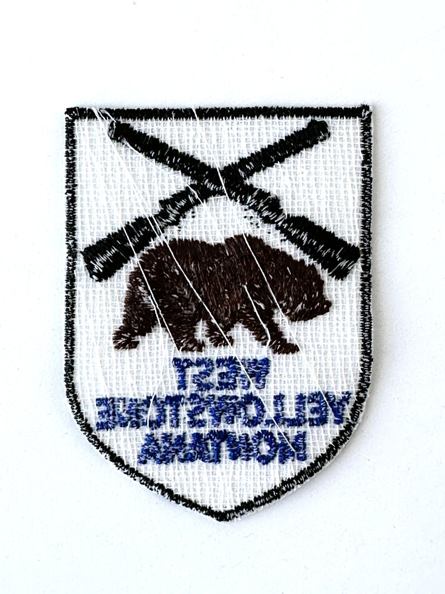 Montana West Yellowstone Bear Vintage Patch