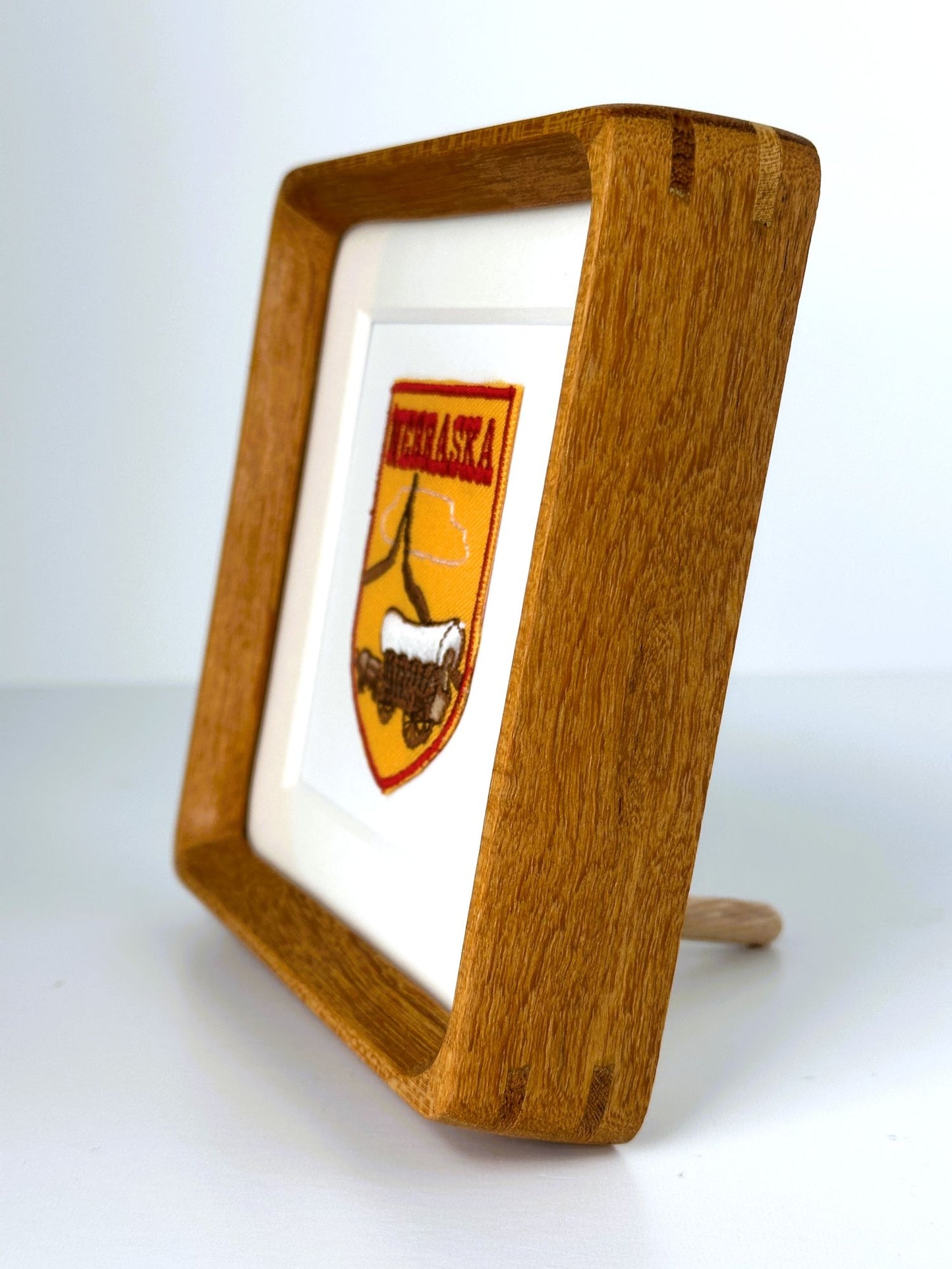Nebraska Vintage Framed Travel Patch